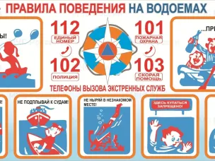 Отдых у воды должен оставлять только хорошие воспоминания!