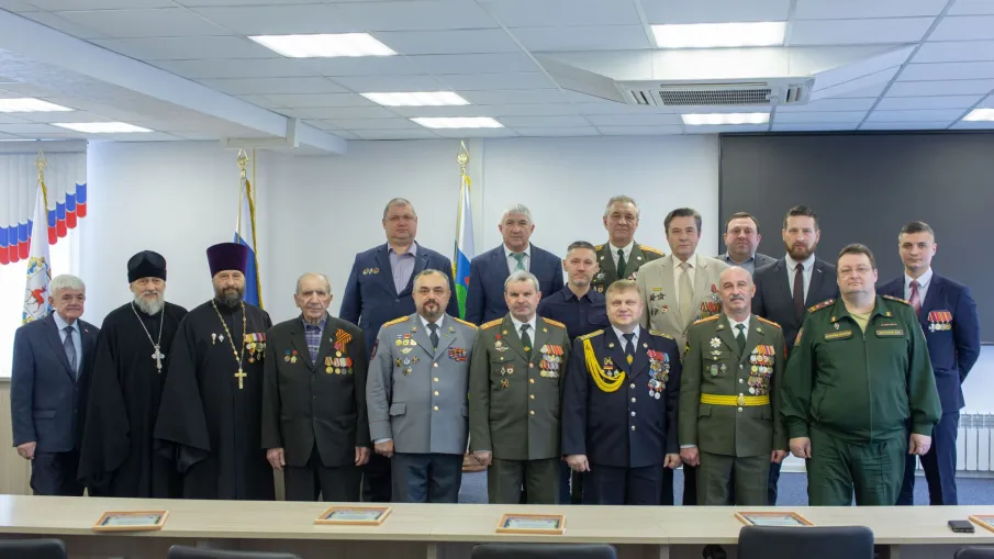 Прием в честь дня защитника отечества