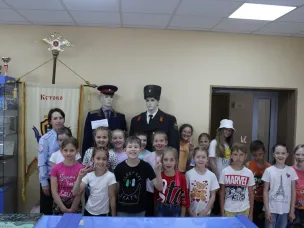 Кстовский музей истории МВД проводит экскурсии для ребят летних пришкольных лагерей