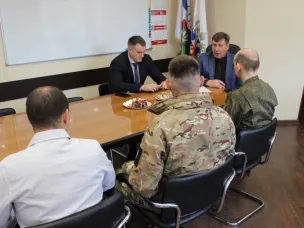 Глава Кстовского муниципального округа встретился с бойцами Нижегородского ополчения