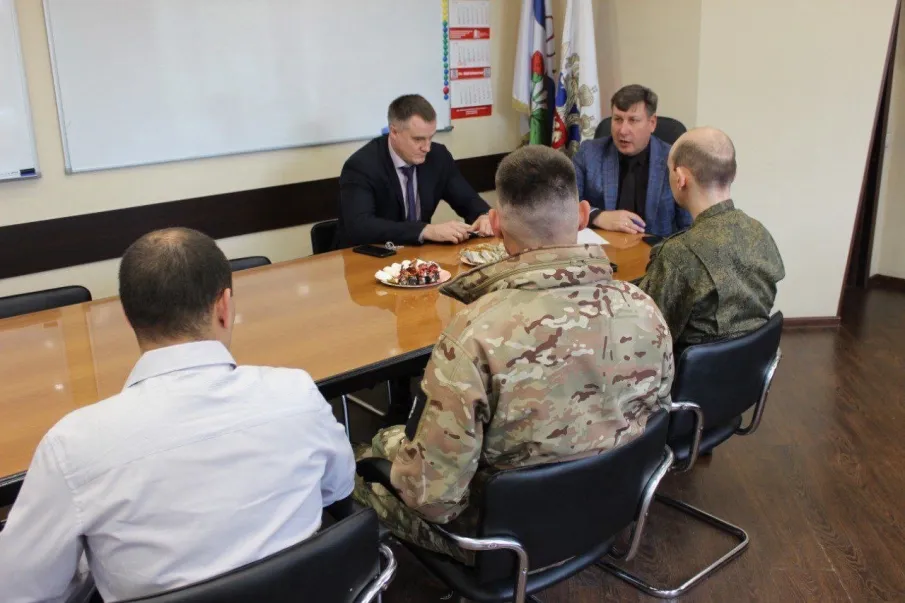 Глава Кстовского муниципального округа встретился с бойцами Нижегородского ополчения