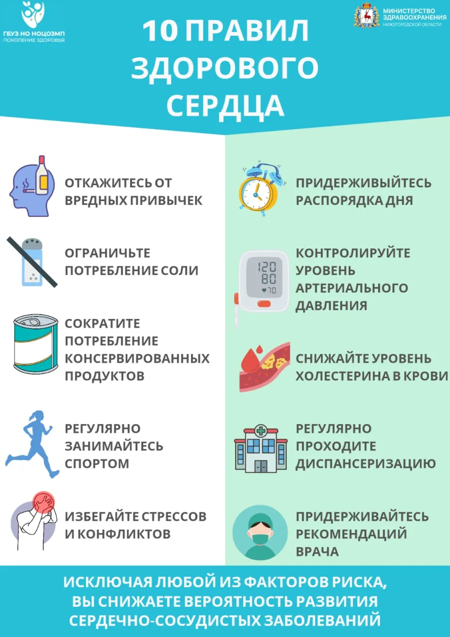 Сохрани сердце здоровым!