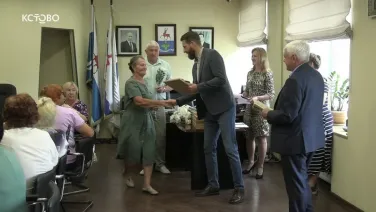 Торжественный прием ветеранов медицины