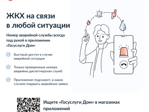 Подать аварийную заявку стало проще с приложением «Госуслуги. Дом»