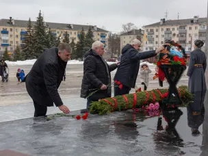 Митинг, посвящённый Дню снятия блокады Ленинграда
