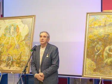 Визит Николая Бурляева