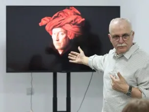Кадры с мастер-класса «Профессия кинооператор»