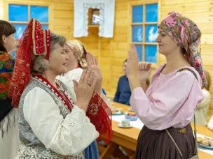 Открытие интерактивного пространства «Горница»