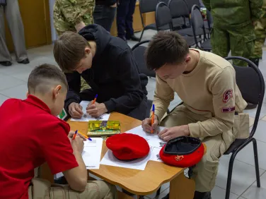 Открытие музейной экспозиции "Zа СВОих"