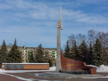 Зимние виды города Кстово