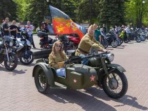 Мотопробег в городе!
