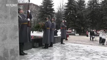 Митинг, посвященный Дню снятия блокады Ленинграда