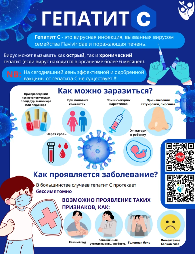 Борьба с тихим врагом: неделя осведомленности о гепатите С