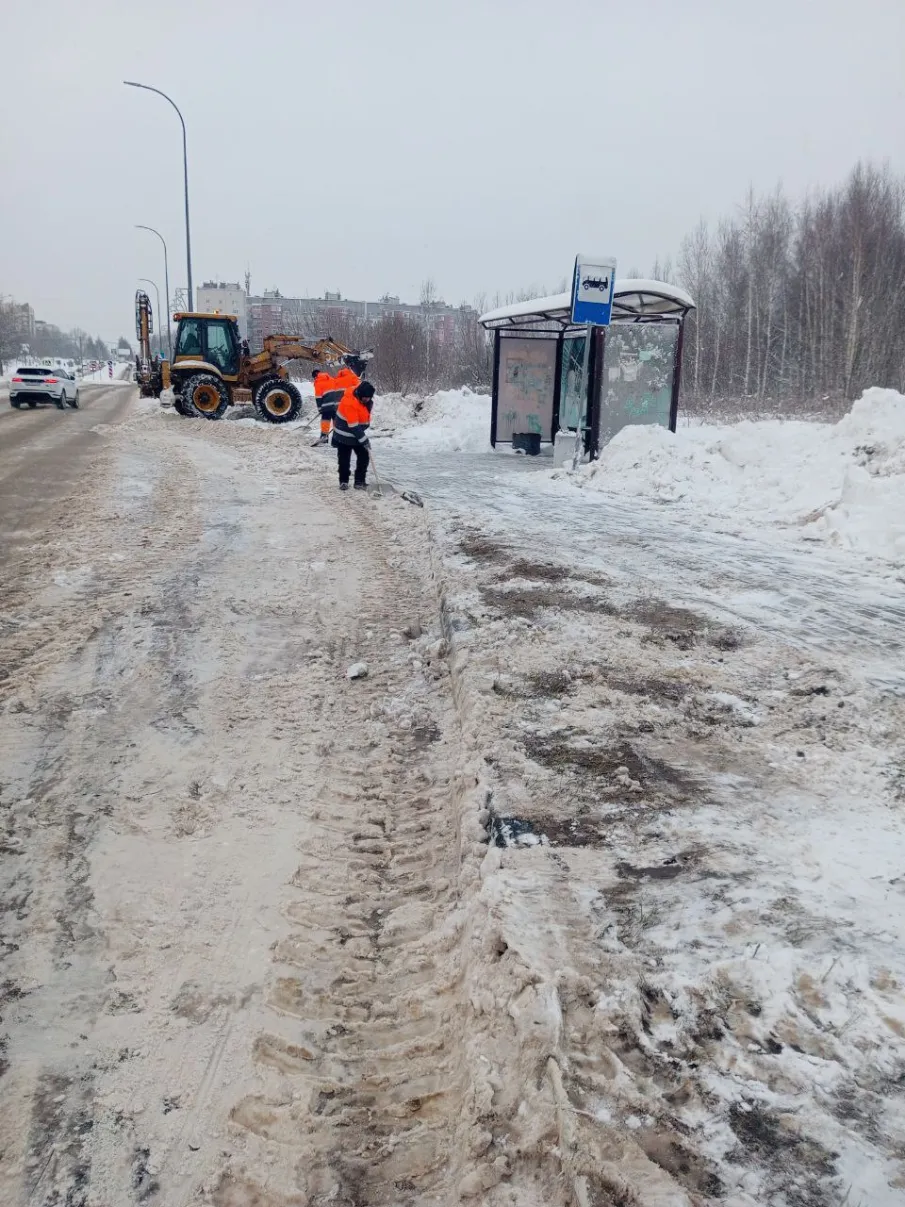 Новый день в Нижнем Новгороде - продолжение недельного снегопада