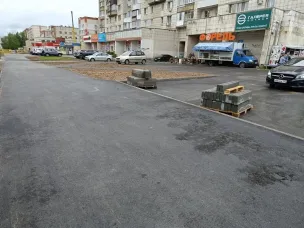 Благоустройство на проспекте Победы выполнено на 70%!