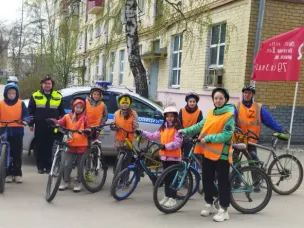 Единый день велосипедиста проведен на территории Кстовского района