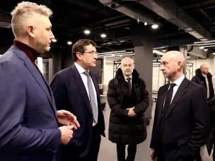 Глеб Никитин и Владимир Желонкин посетили федеральный технопарк профессионального образования в Нижнем Новгороде