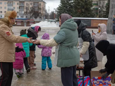 Митинг, посвященный Дню снятия блокады Ленинграда. 27.01