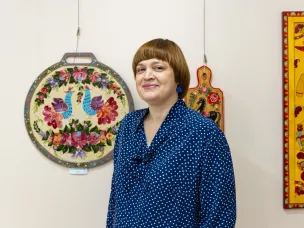 Открытие выставки «Творенье рук — души творенье» состоялось в Центре народной культуры «Берегиня»