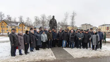 Открытие памятника в честь ликвидаторов последствий аварии на Чернобыльской АЭС