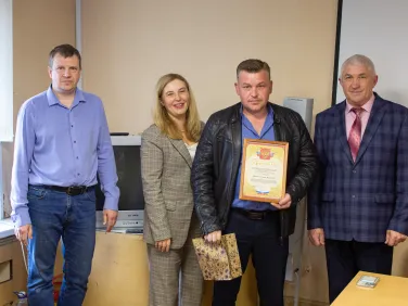 Награждение сотрудников скорой помощи