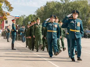 Открытие Нижегородского гвардейского высшего военно-инженерного командного Ковельского ордена Ленина Краснознамённого училища