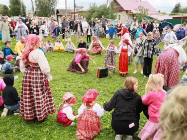 Престольный праздник Пресвятой Троицы в селе Безводное