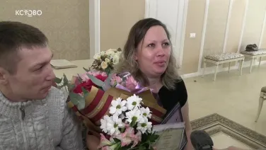 Вручение свидетельства о рождении первого родившегося в 2025 году жителя Кстовского округа